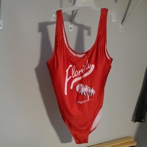 Florida Red Women's One Piece Swimsuit